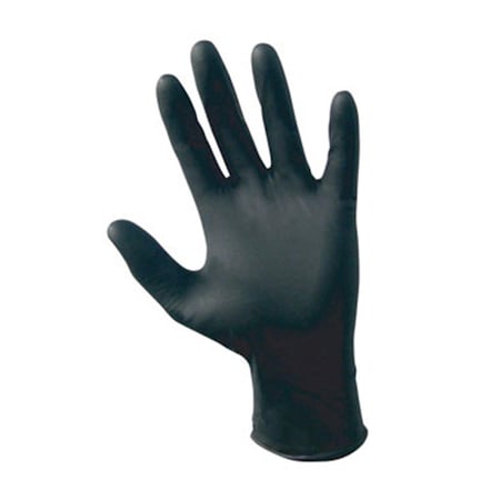 Arett Sales Raven, Disposable Gloves, Nitrile, Black S04G 66511
